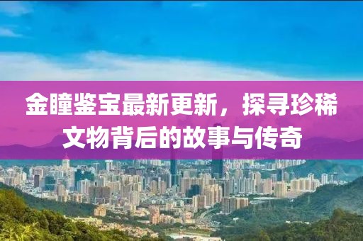 金瞳鉴宝最新更新，探寻珍稀文物背后的故事与传奇