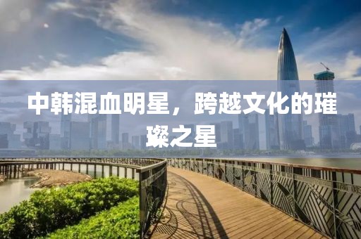 中韩混血明星，跨越文化的璀璨之星