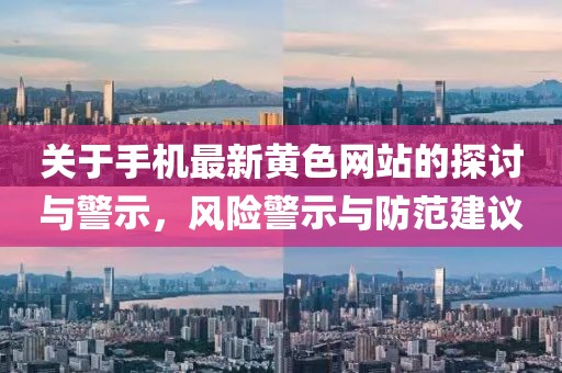 关于手机最新黄色网站的探讨与警示，风险警示与防范建议