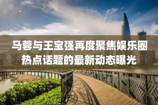 马蓉与王宝强再度聚焦娱乐圈热点话题的最新动态曝光