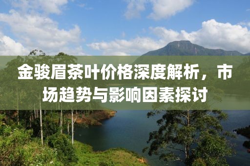 金骏眉茶叶价格深度解析，市场趋势与影响因素探讨