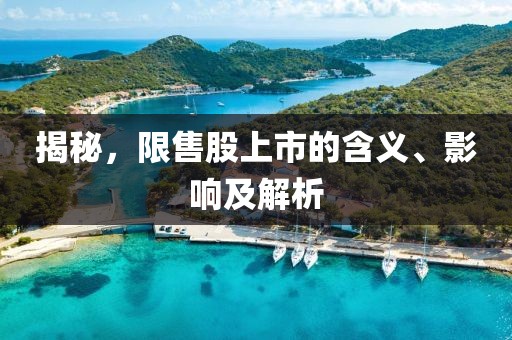 揭秘，限售股上市的含义、影响及解析
