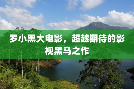罗小黑大电影，超越期待的影视黑马之作