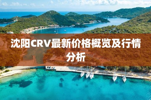 沈阳CRV最新价格概览及行情分析
