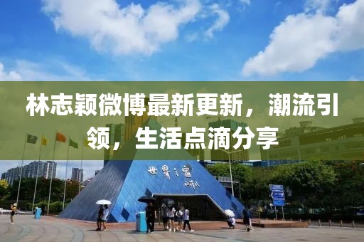 林志颖微博最新更新，潮流引领，生活点滴分享