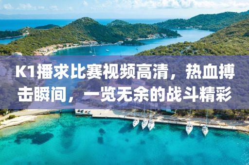 K1播求比赛视频高清，热血搏击瞬间，一览无余的战斗精彩