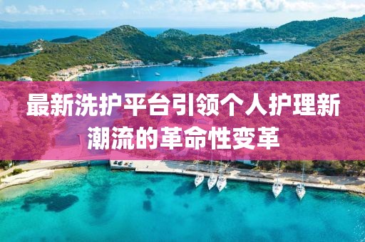 最新洗护平台引领个人护理新潮流的革命性变革