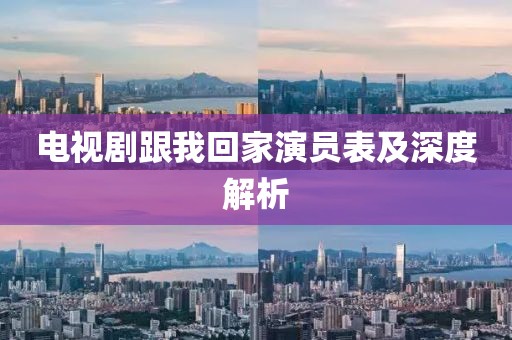 电视剧跟我回家演员表及深度解析