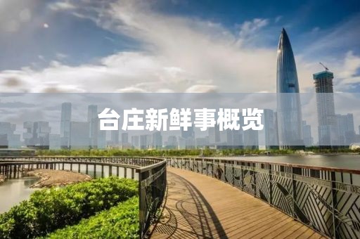 台庄新鲜事概览