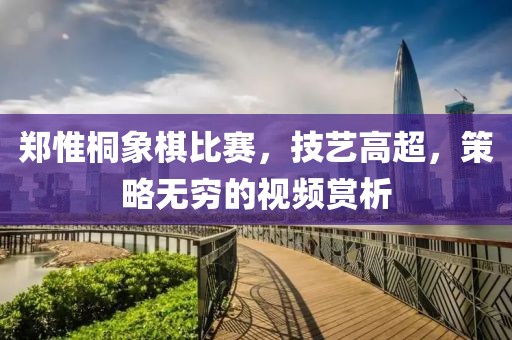 郑惟桐象棋比赛，技艺高超，策略无穷的视频赏析