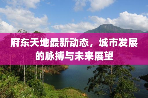 府东天地最新动态，城市发展的脉搏与未来展望