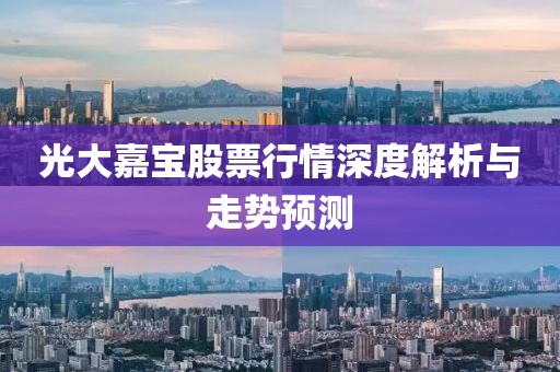光大嘉宝股票行情深度解析与走势预测