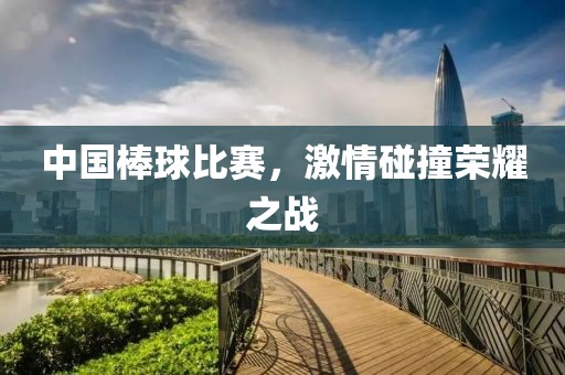 中国棒球比赛，激情碰撞荣耀之战