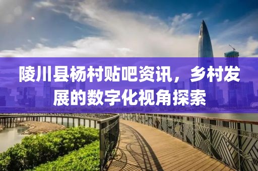陵川县杨村贴吧资讯，乡村发展的数字化视角探索