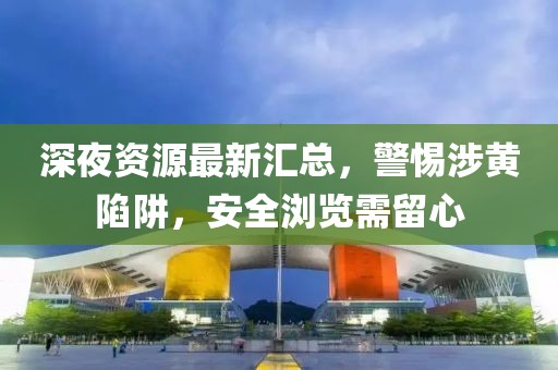 深夜资源最新汇总，警惕涉黄陷阱，安全浏览需留心