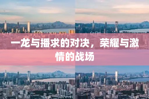 一龙与播求的对决，荣耀与激情的战场