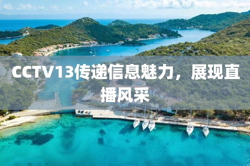 CCTV13传递信息魅力，展现直播风采
