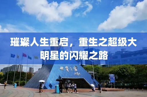 璀璨人生重启，重生之超级大明星的闪耀之路