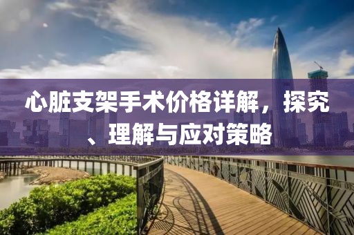 心脏支架手术价格详解，探究、理解与应对策略