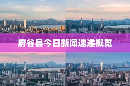 府谷县今日新闻速递概览