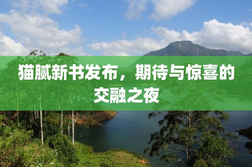猫腻新书发布，期待与惊喜的交融之夜