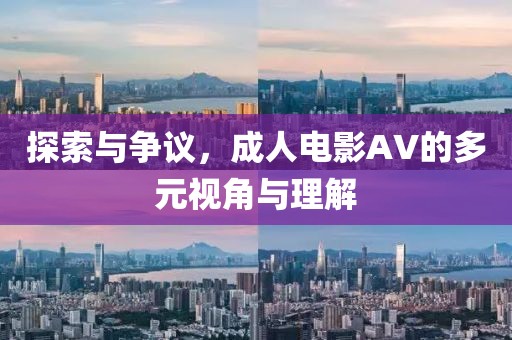 探索与争议，成人电影AV的多元视角与理解