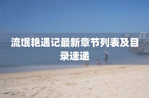 流氓艳遇记最新章节列表及目录速递