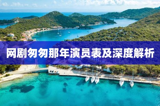 网剧匆匆那年演员表及深度解析