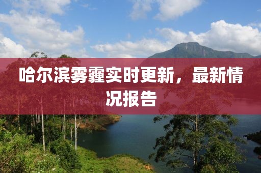 哈尔滨雾霾实时更新，最新情况报告