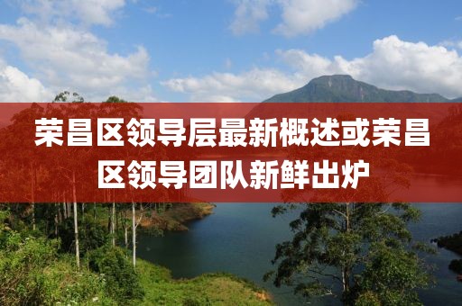 荣昌区领导层最新概述或荣昌区领导团队新鲜出炉