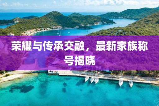 荣耀与传承交融，最新家族称号揭晓