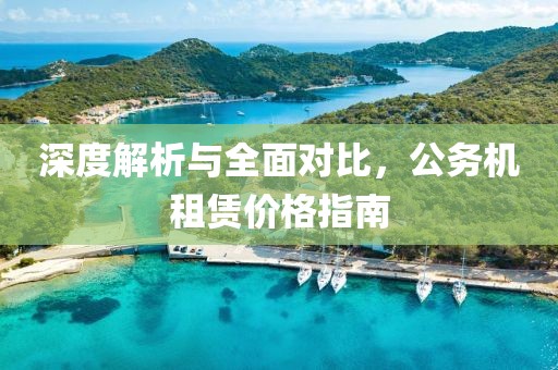 深度解析与全面对比，公务机租赁价格指南
