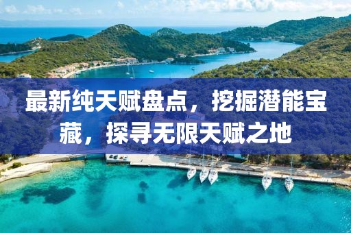 最新纯天赋盘点，挖掘潜能宝藏，探寻无限天赋之地