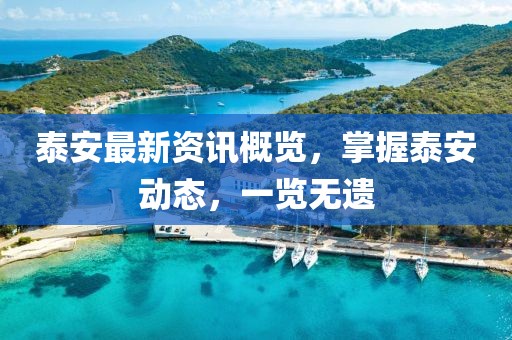 泰安最新资讯概览，掌握泰安动态，一览无遗