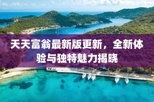 天天富翁最新版更新，全新体验与独特魅力揭晓