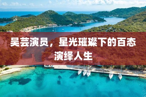 吴芸演员，星光璀璨下的百态演绎人生