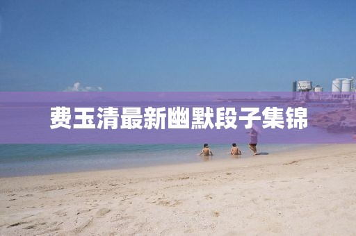 费玉清最新幽默段子集锦