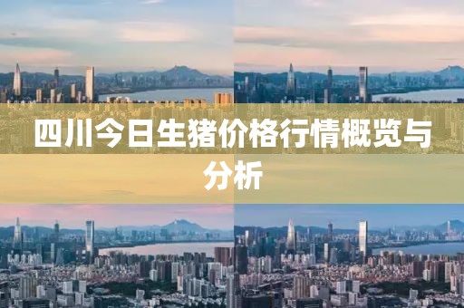 四川今日生猪价格行情概览与分析