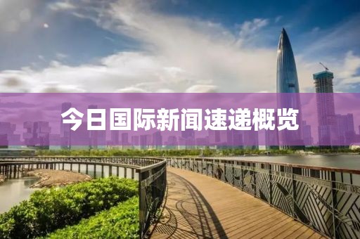今日国际新闻速递概览