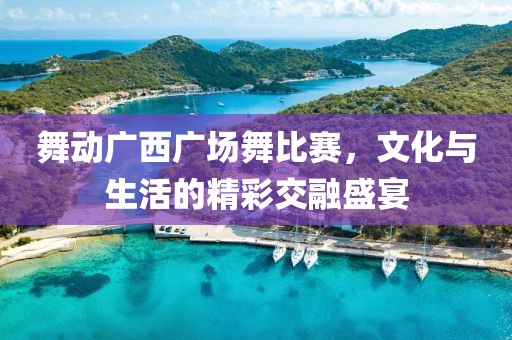 舞动广西广场舞比赛，文化与生活的精彩交融盛宴