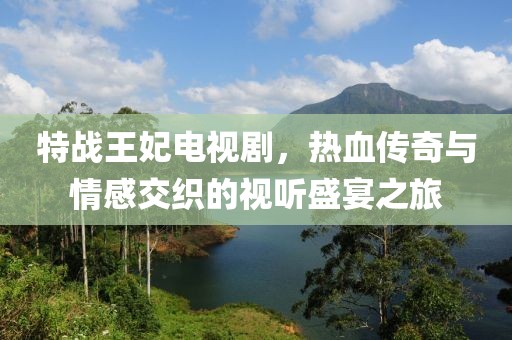 特战王妃电视剧，热血传奇与情感交织的视听盛宴之旅