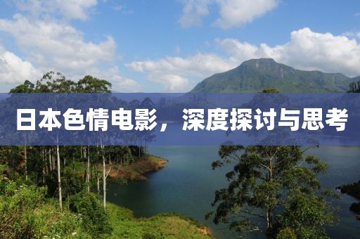 日本色情电影，深度探讨与思考
