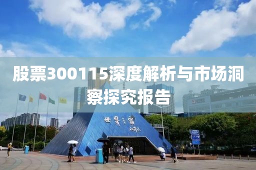 股票300115深度解析与市场洞察探究报告