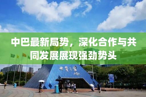 中巴最新局势，深化合作与共同发展展现强劲势头