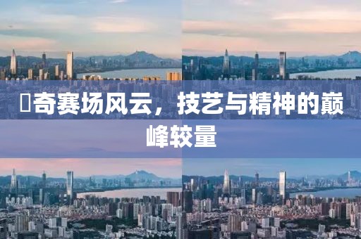 贠奇赛场风云，技艺与精神的巅峰较量