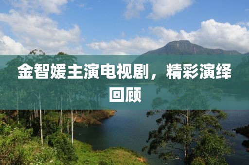 金智媛主演电视剧，精彩演绎回顾