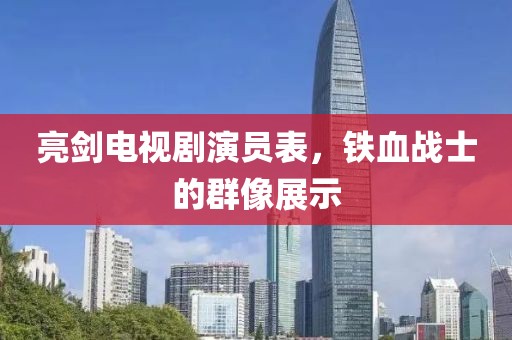 亮剑电视剧演员表，铁血战士的群像展示