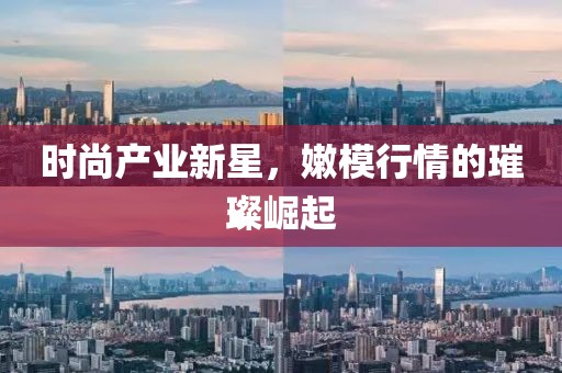 时尚产业新星，嫩模行情的璀璨崛起