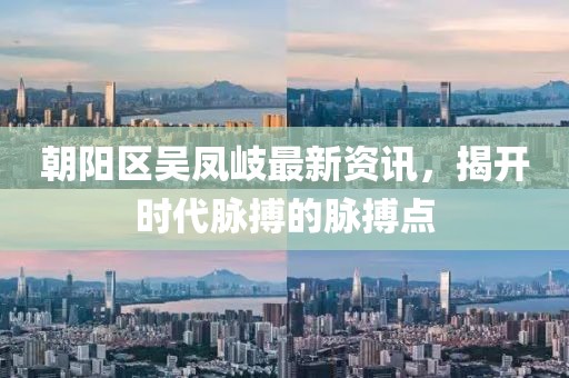 朝阳区吴凤岐最新资讯，揭开时代脉搏的脉搏点