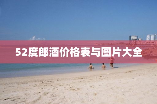 52度郎酒价格表与图片大全